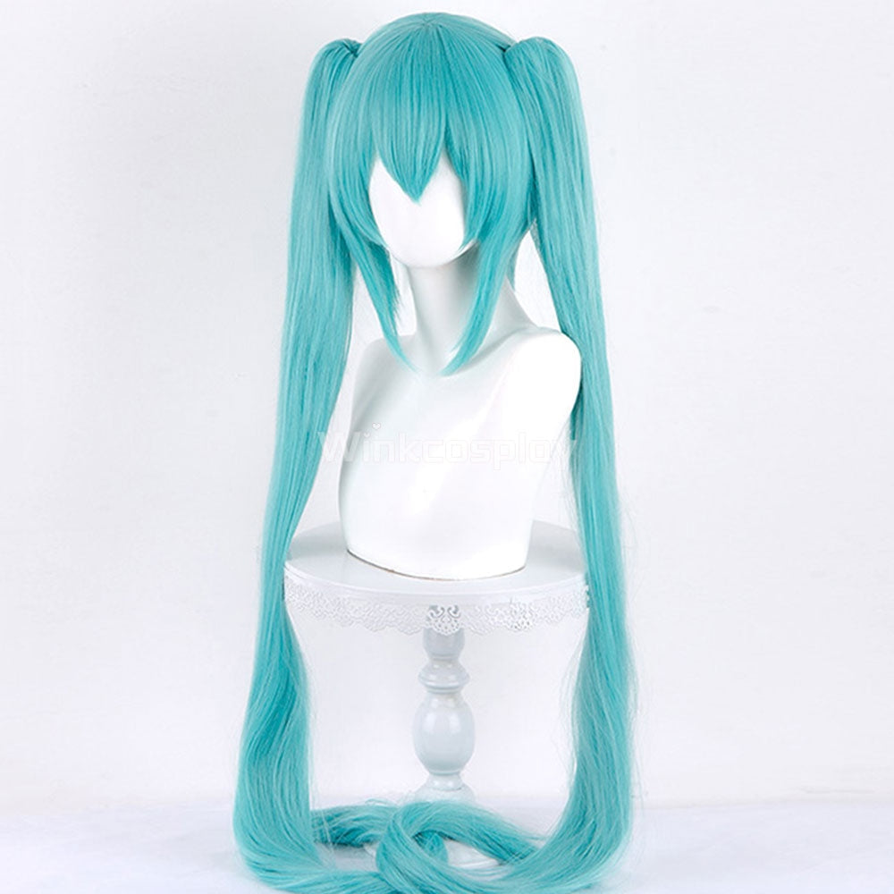 Vocaloid Hatsune Miku Blue Cosplay Wig